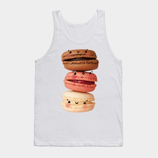 Yummy macarons Tank Top by Nikamii